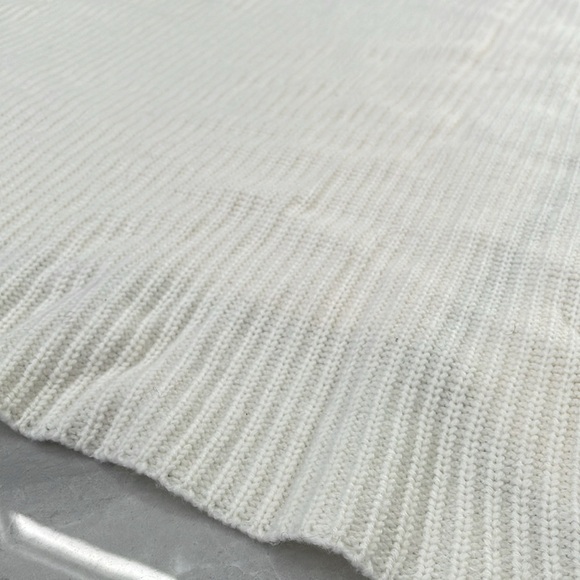 Women's Bar III Knit Zipper High Low Long Sleeve Sweater Large - Picture 10 of 13